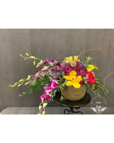 Color Me in Love Flower Arrangement