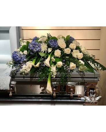 Eternal Embrace Funeral Casket Spray Flowers