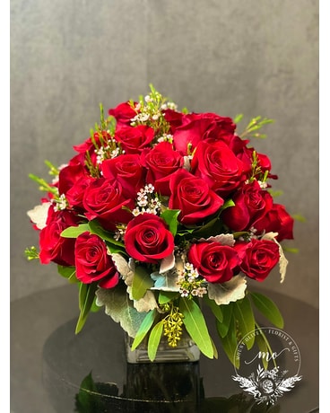 Opulent Roses 3 Dozen Flower Arrangement