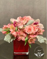 As Shown size, 9.5 inches height and 12 inches wide.