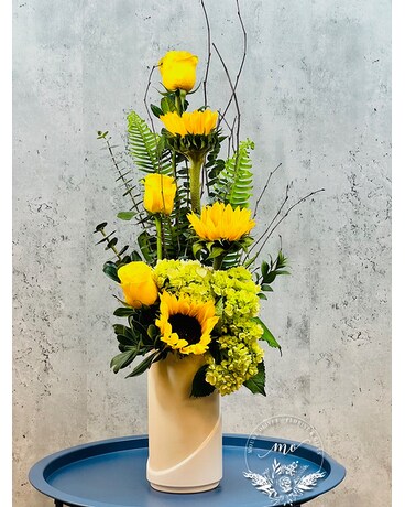 Bright Sunshine Flower Arrangement