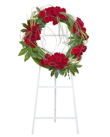 Royal Wreath Flower Arrangement