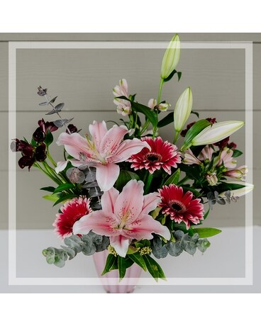 Ariel Vase Flower Arrangement