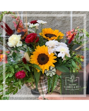 Bucket full of Sunshine Flower Arrangement
