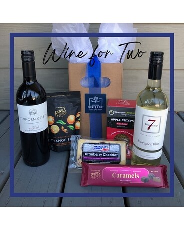 Wine for Two Flower Arrangement