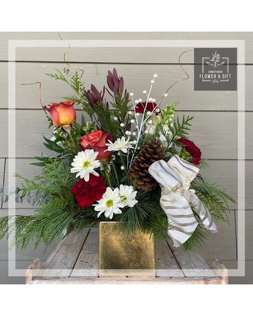 Festive Feelings Flower Arrangement