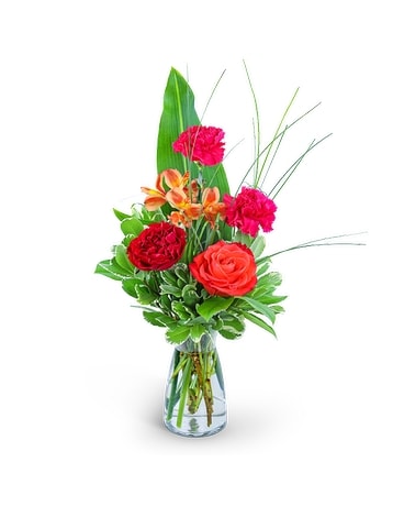 Mango Split Flower Arrangement