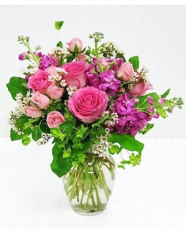 Think Pink Flower Arrangement