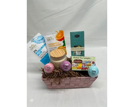Spa Day Gift Basket