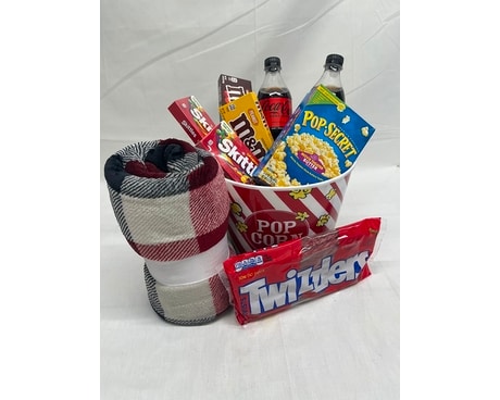 Movie Night Gift Basket