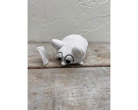 Mini Anxiety Fox Plush Flower Arrangement