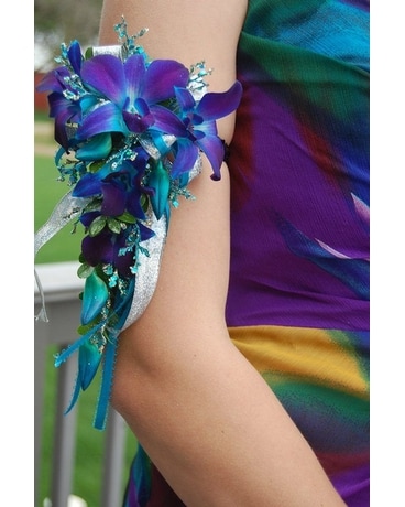 Orchid Arm Corsage Flower Arrangement