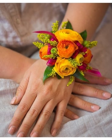 Bright & Bold Corsage Corsage