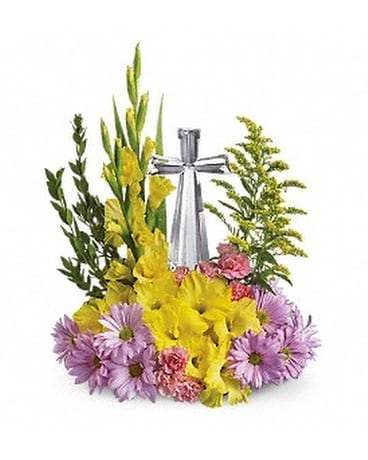 Teleflora's Crystal Cross Bouquet Flower Arrangement