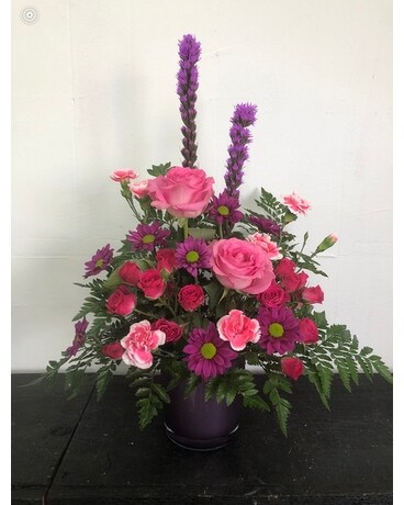 Shades of Purple Flower Arrangement