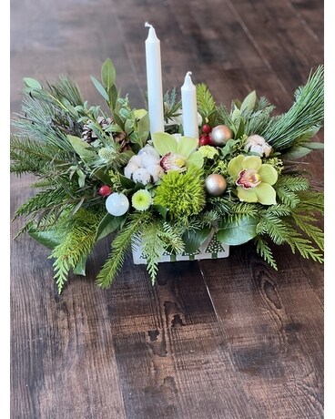 Tree Festival Flower Arrangement