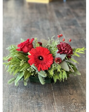 Winter Cheer Flower Arrangement
