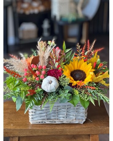 Happy Harvest Flower Arrangement