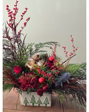 Winter Berry Flower Arrangement