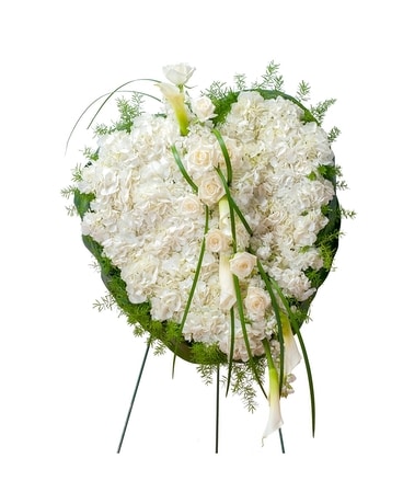 Elegant Love Heart Flower Arrangement