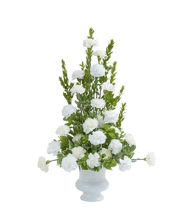 Simple Love Urn Flower Arrangement
