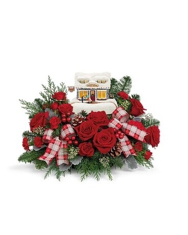 Thomas Kinkade's Sweet Shoppe Bouquet Flower Arrangement
