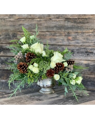 Sparkling Winter Flower Arrangement