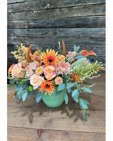 Golden Serenade Flower Arrangement