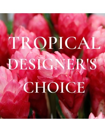 Tropical Custom Design Flower Arrangement