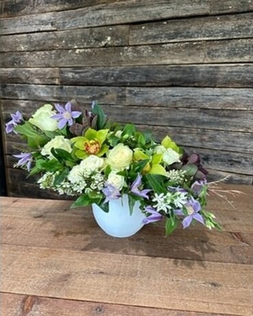 Emerald Enchantment Flower Arrangement