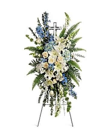 Teleflora's Eternal Grace Spray Flower Arrangement