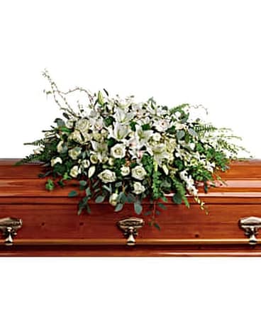 Grandest Glory Casket Spray Flower Arrangement