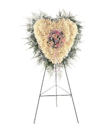 Heavenly Heart Flower Arrangement