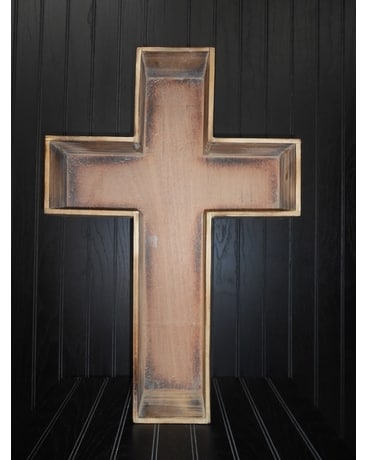 Small Cross Planter Box Dish Garden Plant