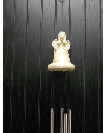 Angel with Bird Windchime Gifts