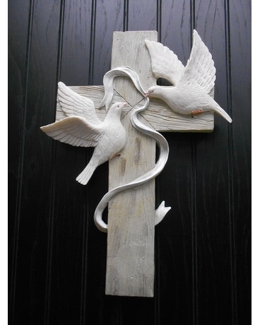 Hanging Cross with Doves Gifts