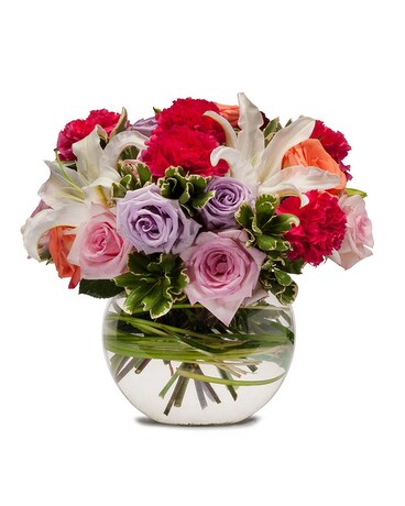 Potpourri of Roses Flower Arrangement