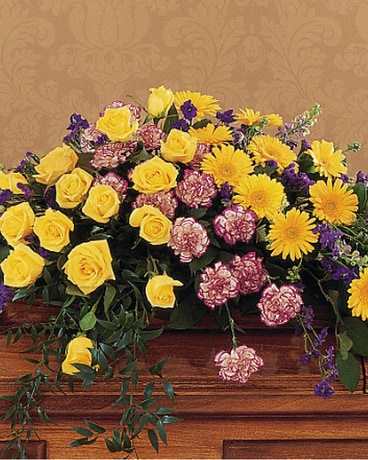 Eternal Hope Casket Spray Flower Arrangement