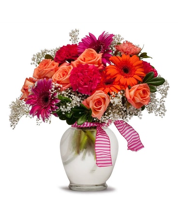 Sherbet Flower Arrangement