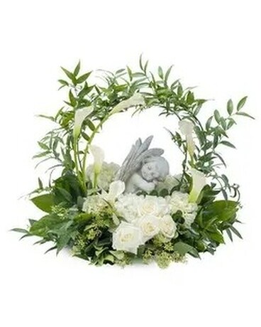 Dreaming With Angels Flower Arrangement