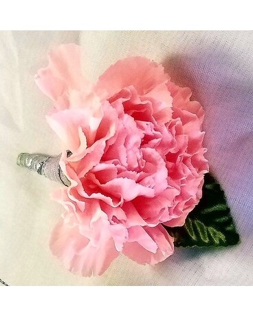 Pink Carnation Bouttonniere Boutonniere