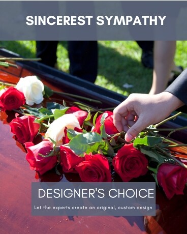 Sincerest Sympathy Designer's Choice Flower Arrangement