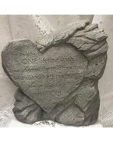 If we could have one lifetime wish Plaque Custom product