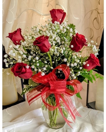 Love In Bloom Flower Arrangement