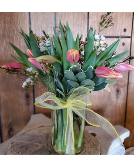 Tulips Flower Arrangement