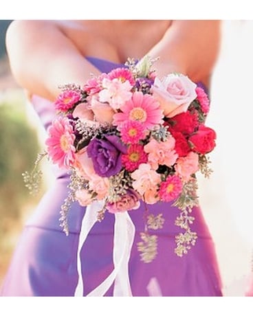 Country Gardens Bouquet Wedding Arrangement