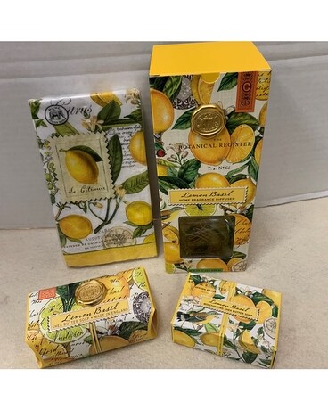 Michel Design Lemon Basil Large Set Gifts