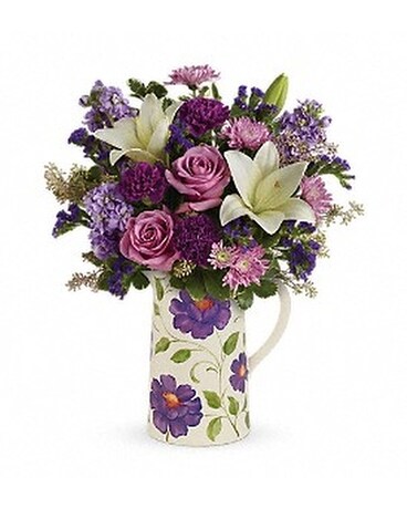 Teleflora's Garden Pitcher Bouquet Flower Arrangement