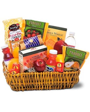 Healthy Gourmet Basket Gift Basket