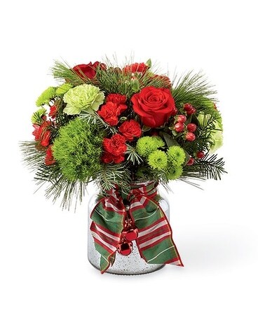 Jingle Bells Flower Arrangement